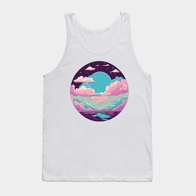 Valley of Clouds Tank Top by Eclecterie